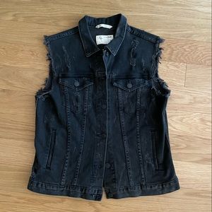 RAG & BONE DENIM VEST size large
